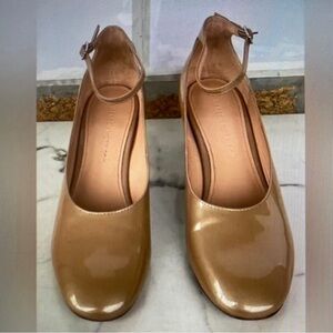 Michael Simon Glossy Tan Heels